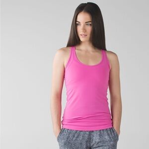 Lululemon Cool Racerback Tank Top. Size: 4. Color: Pink Paradise.